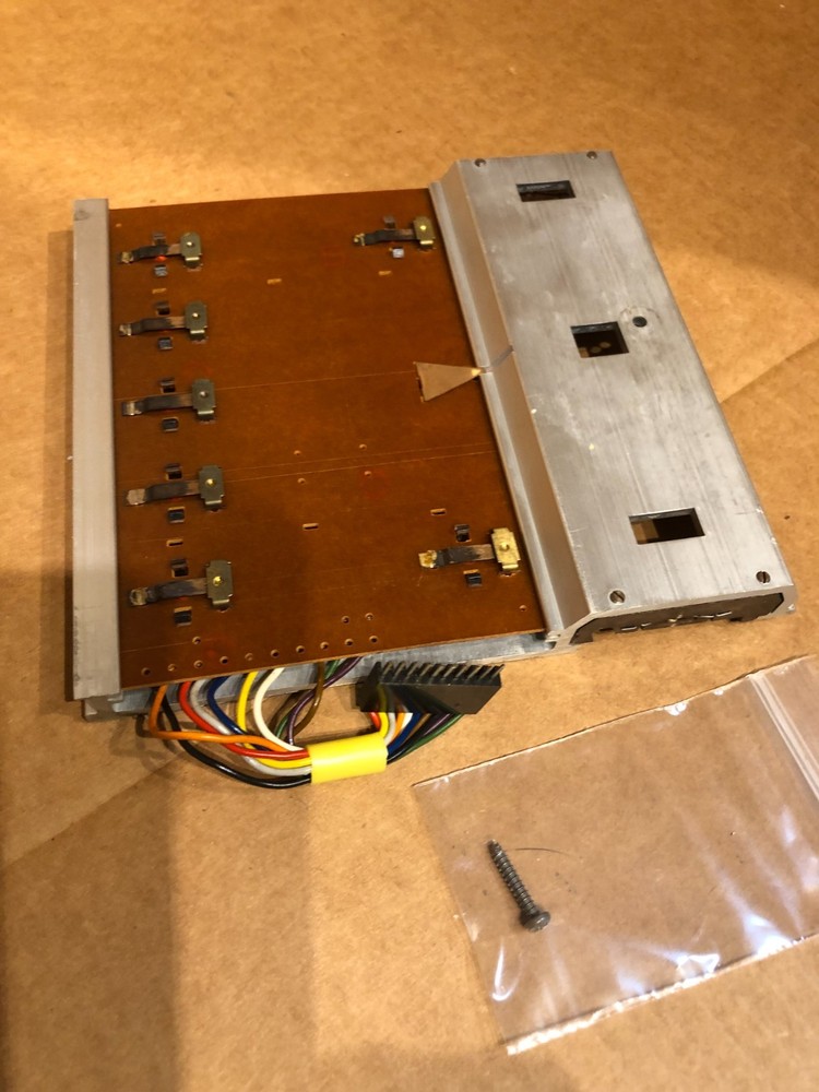 B&O 4002 turntable parting: Control Panel