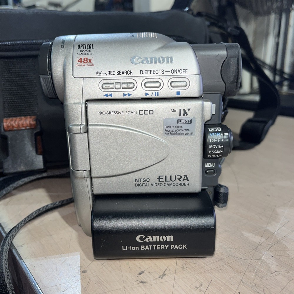CANON NTSC ELURA CAMCORDER