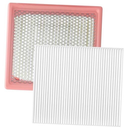White Cabin Filter & Engine Air Filter Kit for Dodge Avenger 2014 2013 2012