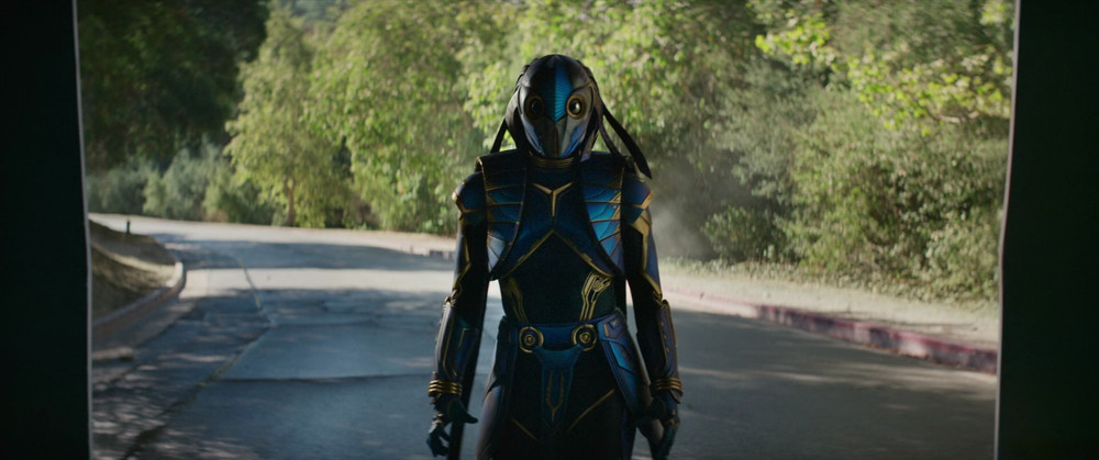 Wakanda Forever: Midnight Angel Costume Panel (left bicep)
