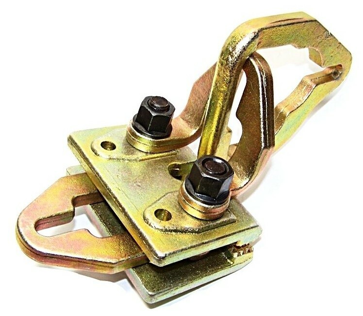 5 Ton 2 Way Frame Rack Pull Clamp Multi Way Dent Puller Straight Cross Way