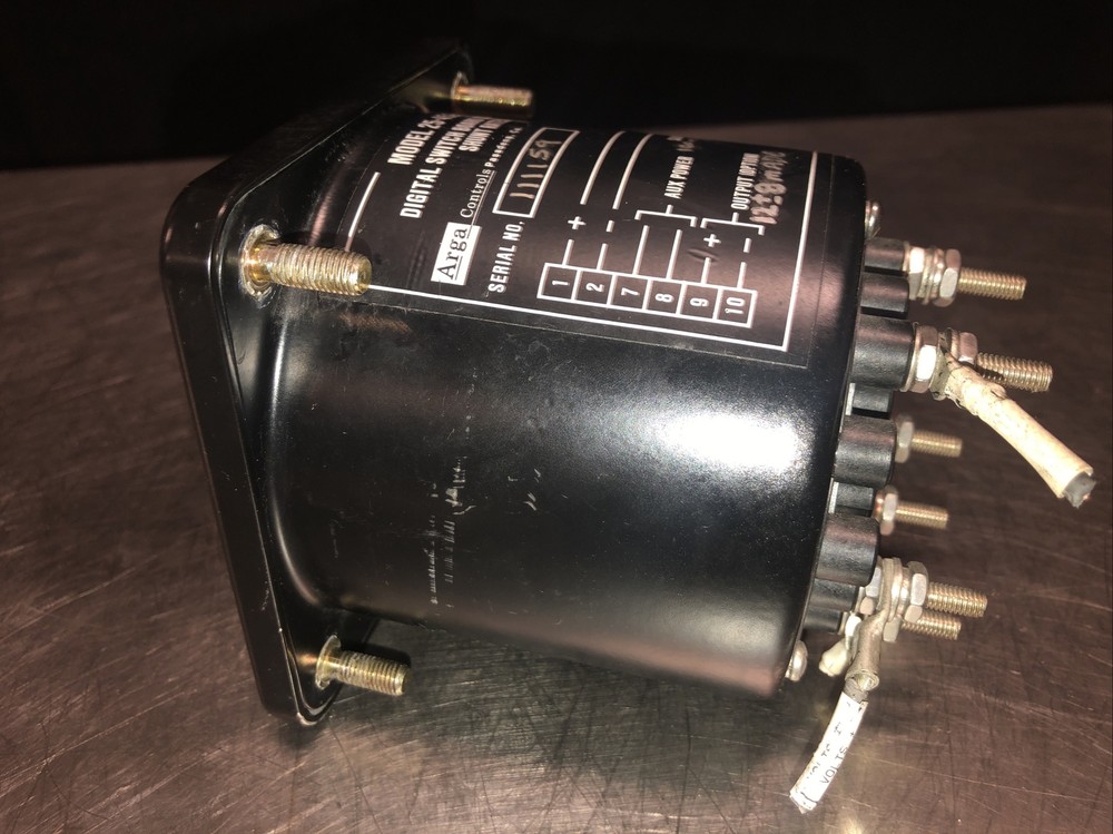 Arga Controls 25-452 Digital Switch Board DC Ammeter