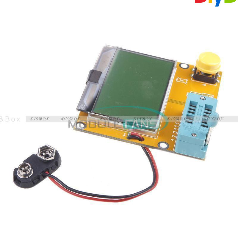 LCR-T4 MTY328P Transistor Tester Diode Triode Capacitance ESR Meter PNP/NPN MOS