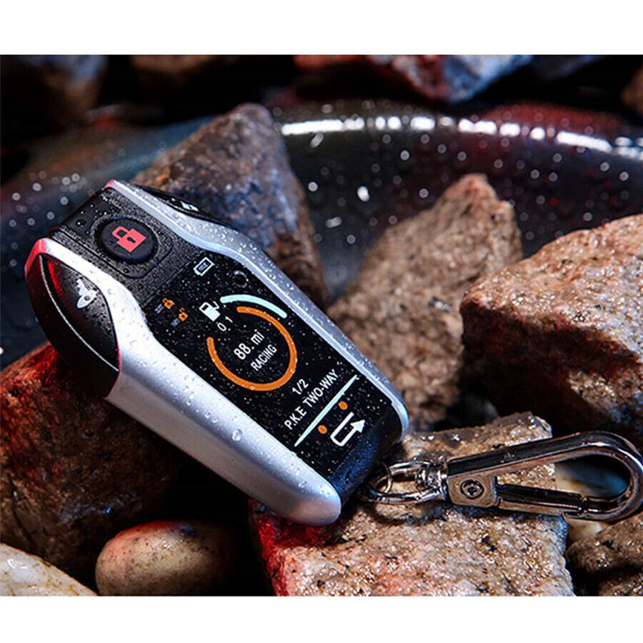 Motorcycle Alarm Anti-Theft Security System Vibration Alarm Remote Engine Start