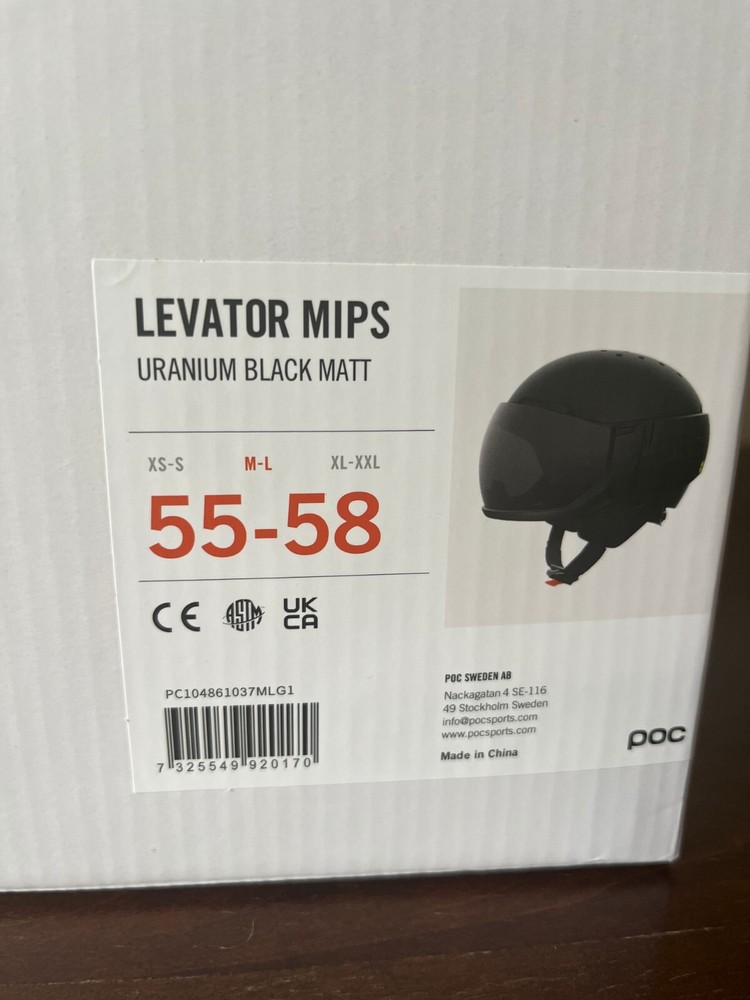POC LEVATOR MIPS helmet new + gift