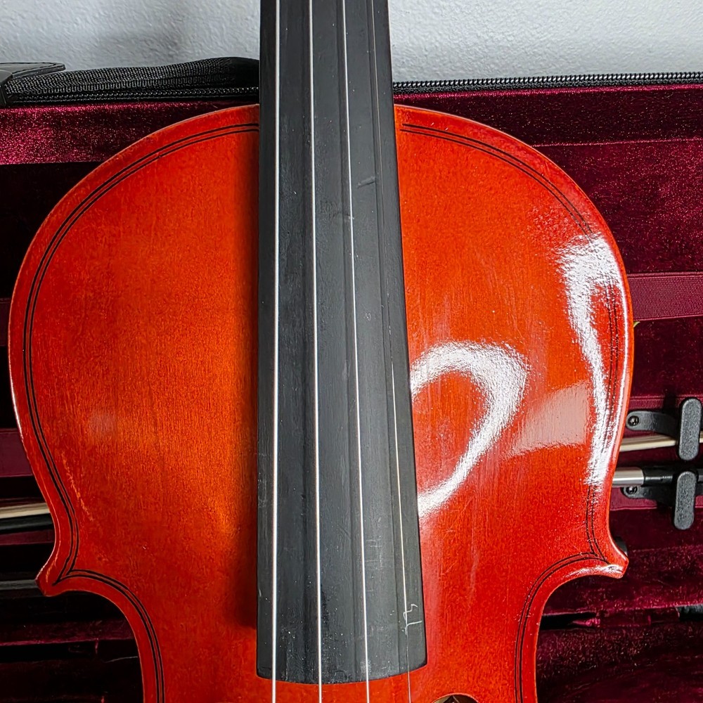 Yamaha VFG6890 Acoustic Violin – Bow, Case, Strap, Instructions Student Version