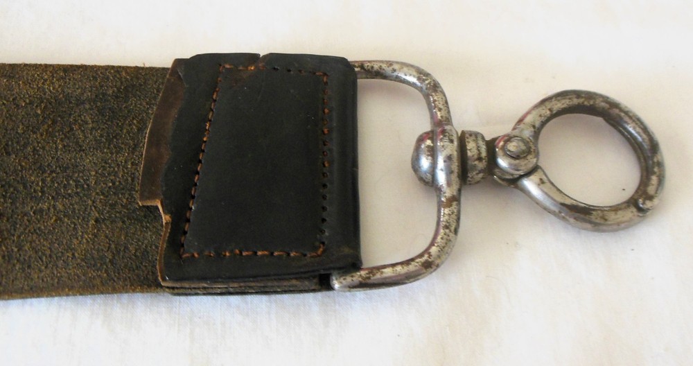 Vintage Hanging Leather Razor Sharpening Strop