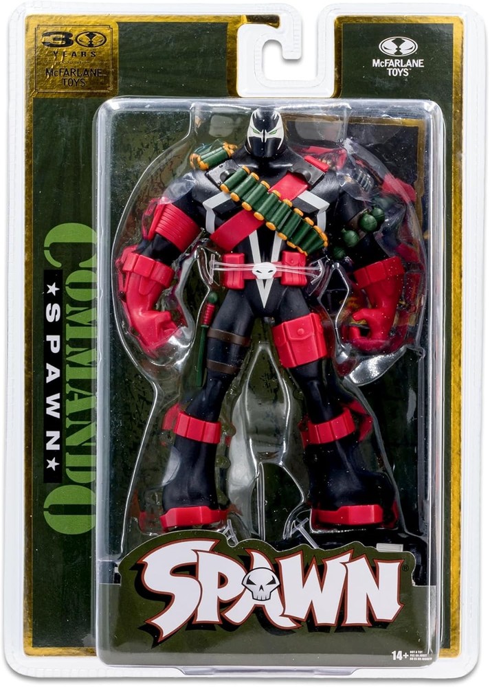 McFarlane Toys - Commando Spawn (Digitally Remastered) 7in Figure, 30th...