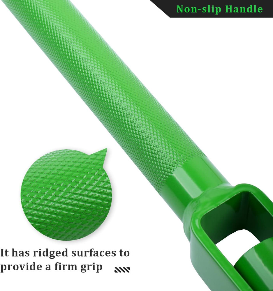 Winch Bar Combination Winch Bars with Square Head for 2 Pack Black & Green