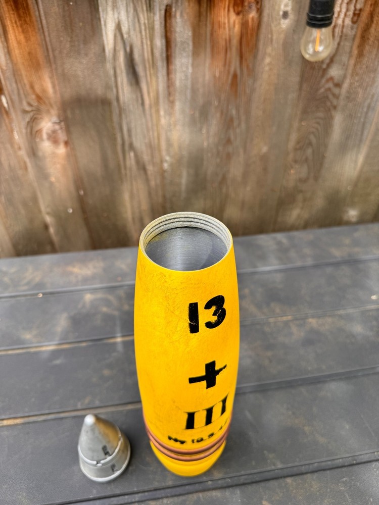 German Flak 41 88mm Replica Shell - Hand Painted & Aged 3D Print