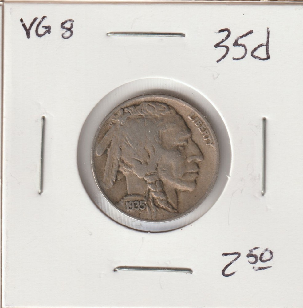 1935-D Buffalo Nickel