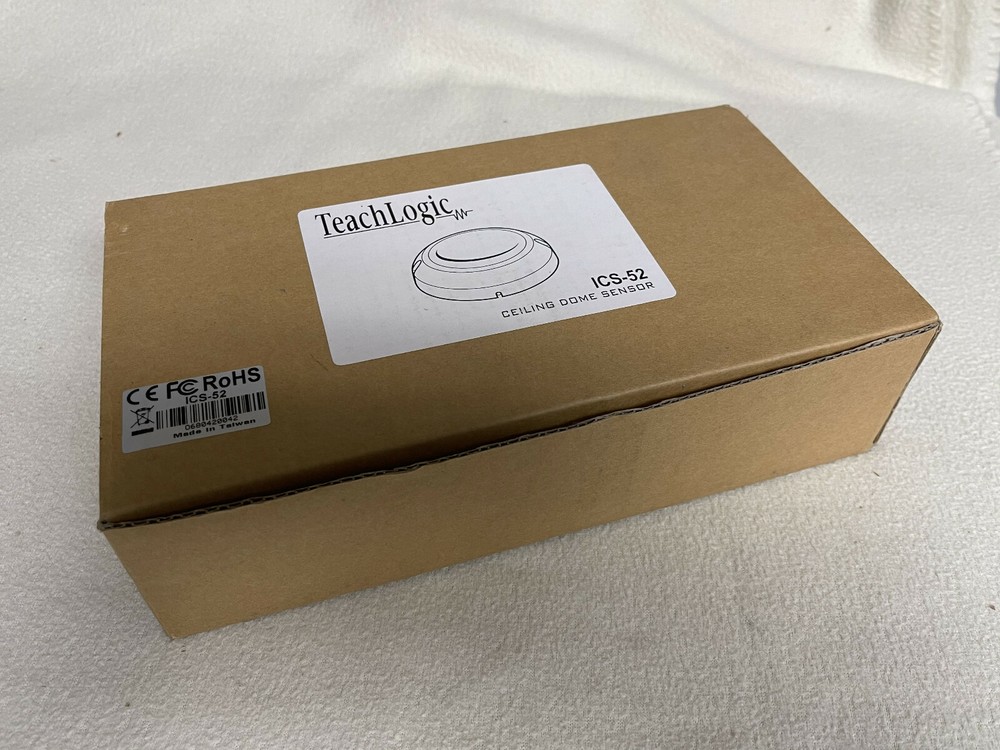 NEW Teach Logic ICS-52 Ceiling Dome Sensor w 50ft Cable (RCA)