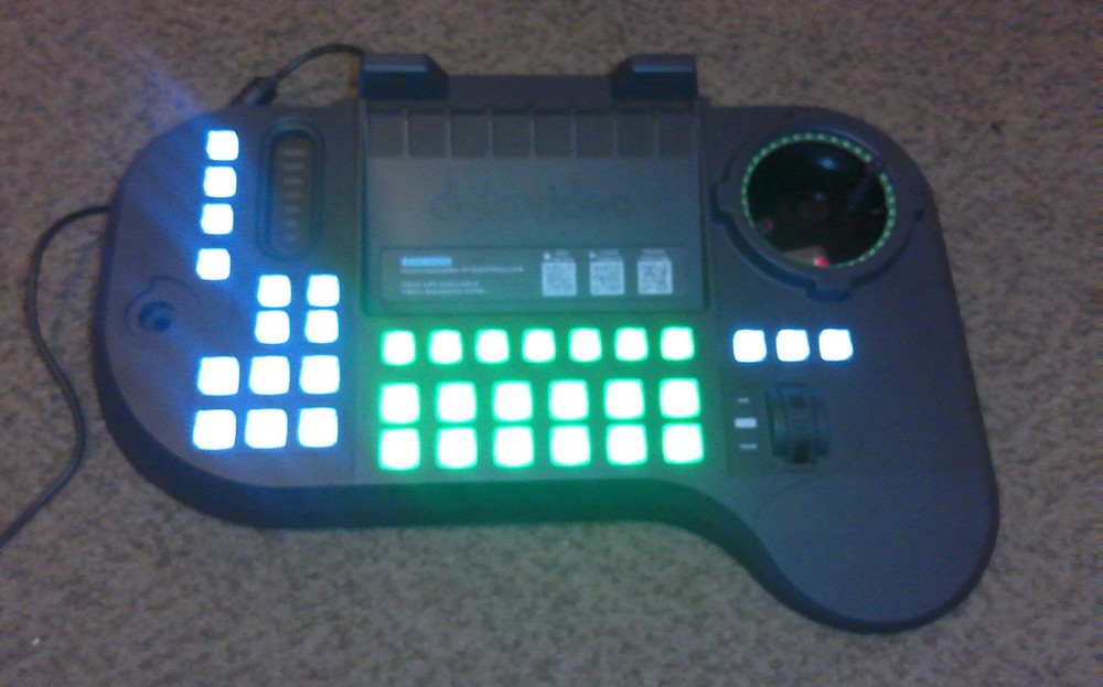 DATAVIDEO RMC-300C MULTI-CAMERA IP CONTROLLER - POWERS ON, BUT NOT COMPLETE