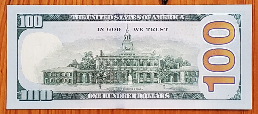 FEDERAL RESERVE NOTE 2017A $100 UNCIRCULATED STAR NOTE