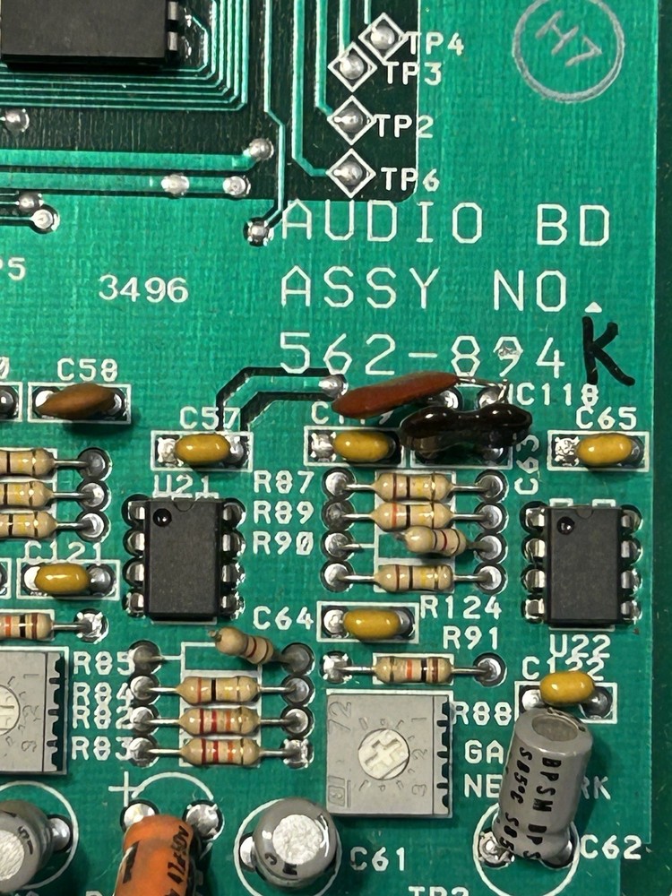 SIMPLEX 562-894 K AUDIO CONTROLLER BOARD