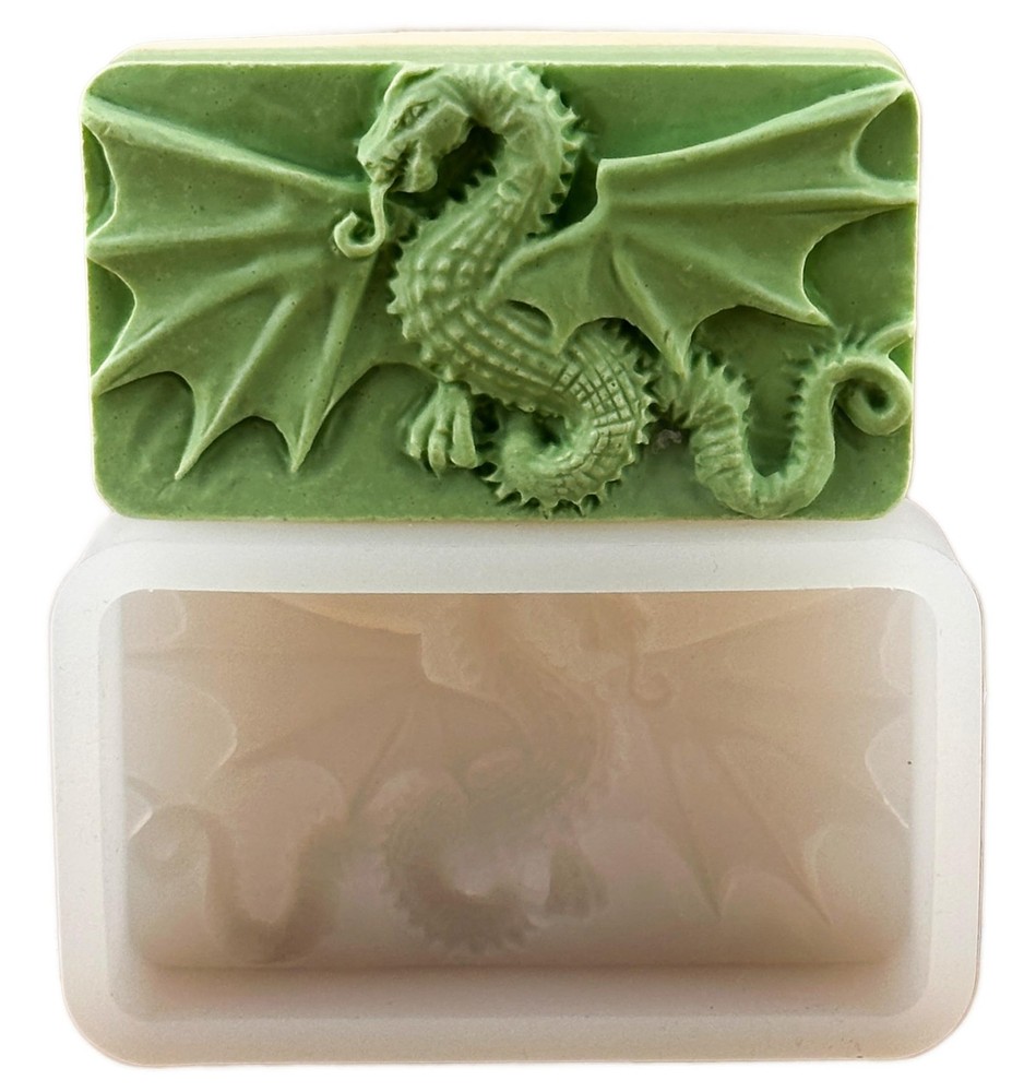 Dragon Silicone Mold for SOAP Making, Crafting Tool