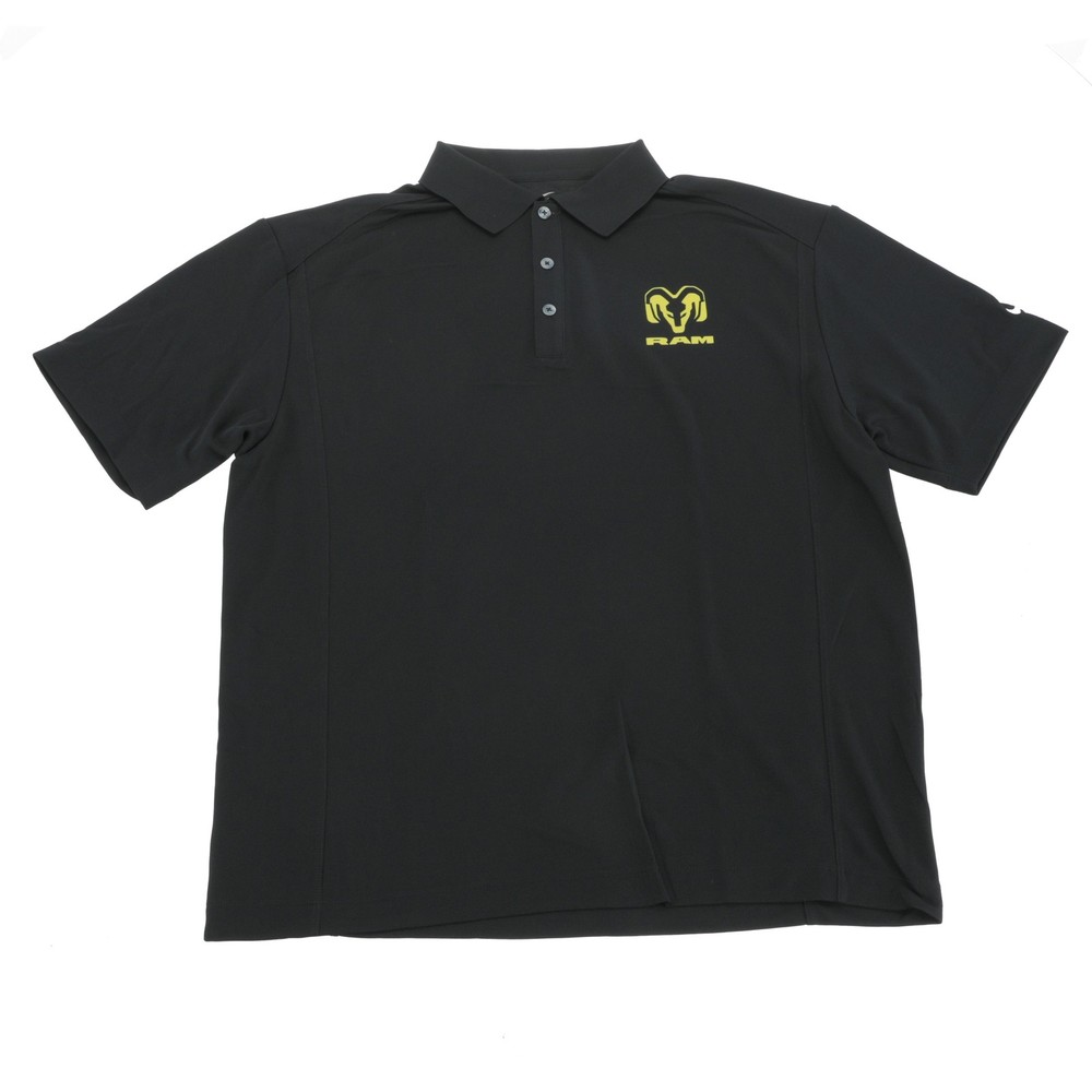 Ram Men's Polo Black Large