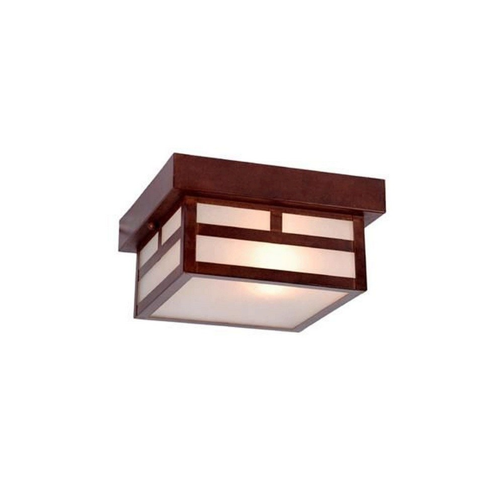 Used Acclaim Lighting 4708ABZ Artisan - One Light Small Flush Mount - 8.25