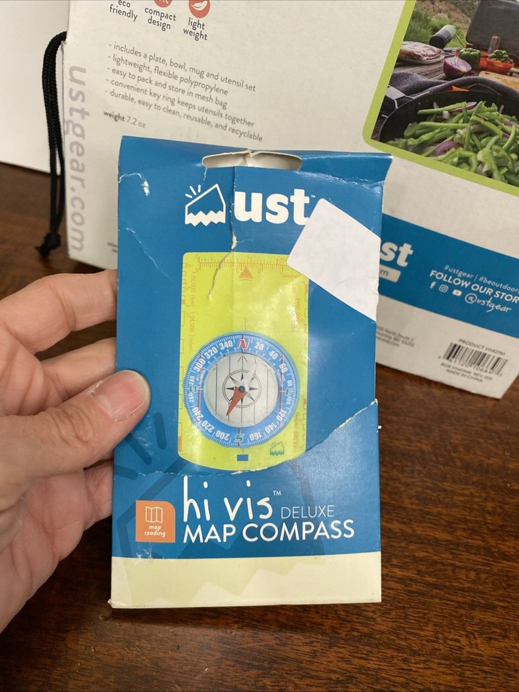 UST Camp Kit Dish Set, Serving Set, Compass, Sweep Set