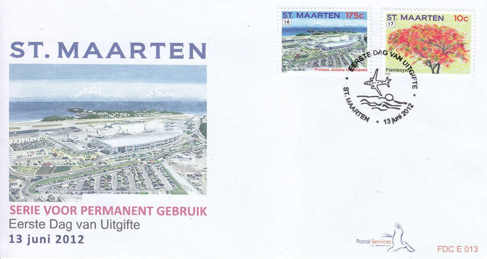Sint Maarten Issue FDC 2012 (13) Tourism
