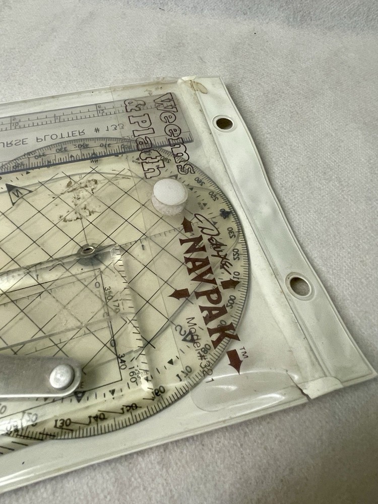 Davis Charting, Weems and Plath, Navpak - vintage navigation tools