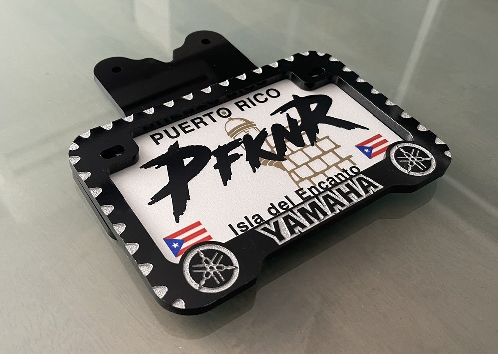 YAMAHA BANSHEE Acrylic License Plate kit