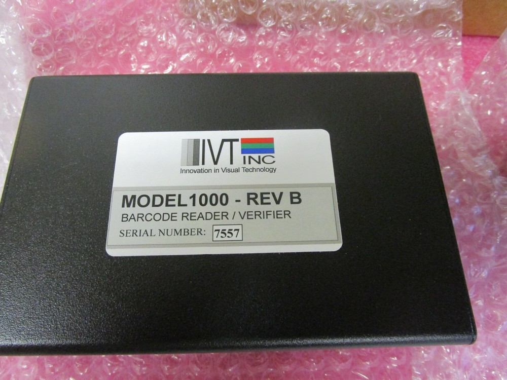 Siemens IVT Innovation in Visual Technology BarCode Reader Verifier 1000 M1000B