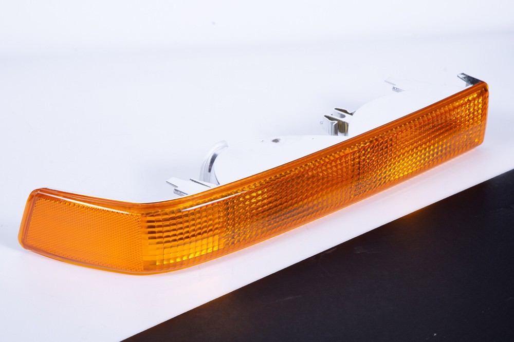 Pair Chrome Amber Headlights Assembly Halogen For 1998-2004 Chevy S10 Blazer