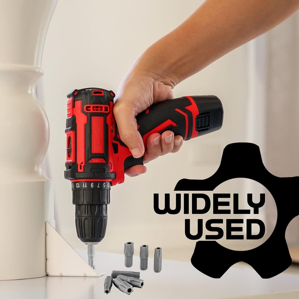 Torx plus 5-Point Tamper-Proof Security Bits - 12Pc Torx Star 5 Point, Security