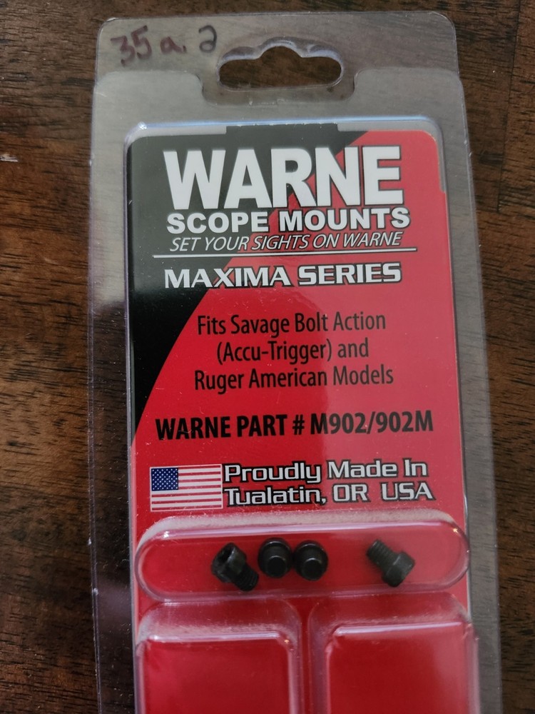 Warne Maxima 2pc Base M902/902M