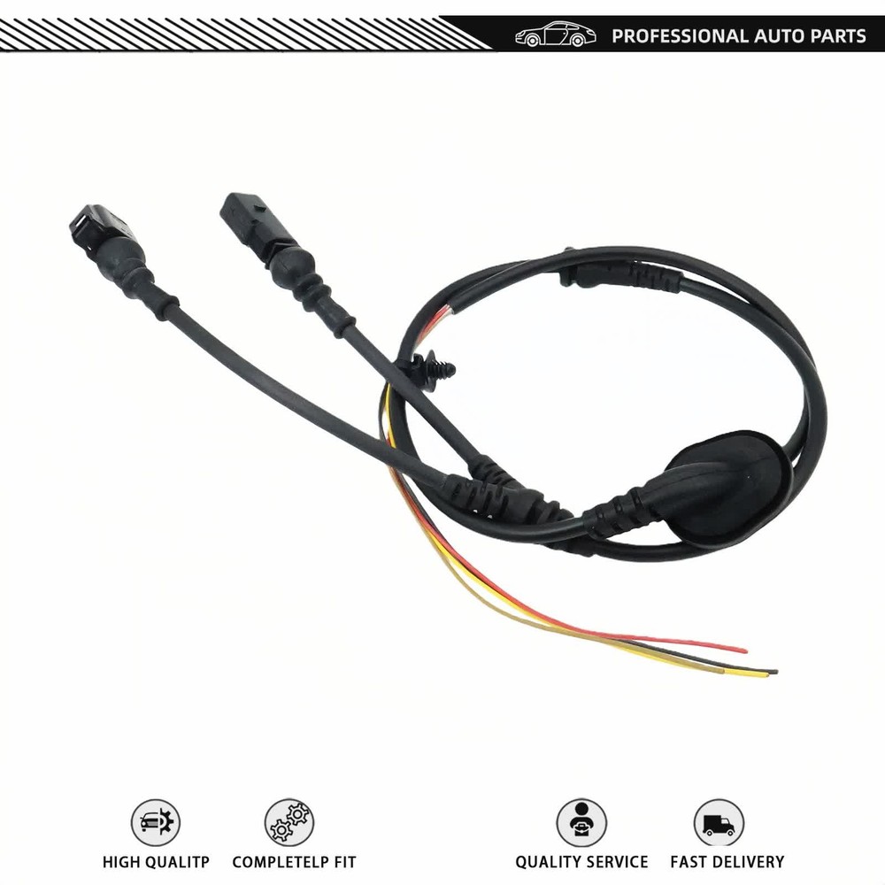 Fit 2009-2016 VW Tiguan Front Left ABS Speed Sensor Replacement Wiring Harness
