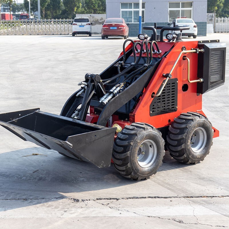 B&S engine Compact Mini Wheel Skid Steer Loader with 13.5HP Power