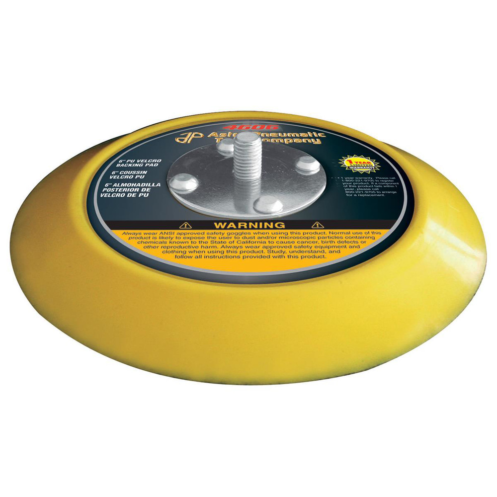 Astro Pneumatic 4606 6" PU Hook and Loop Backing Pad