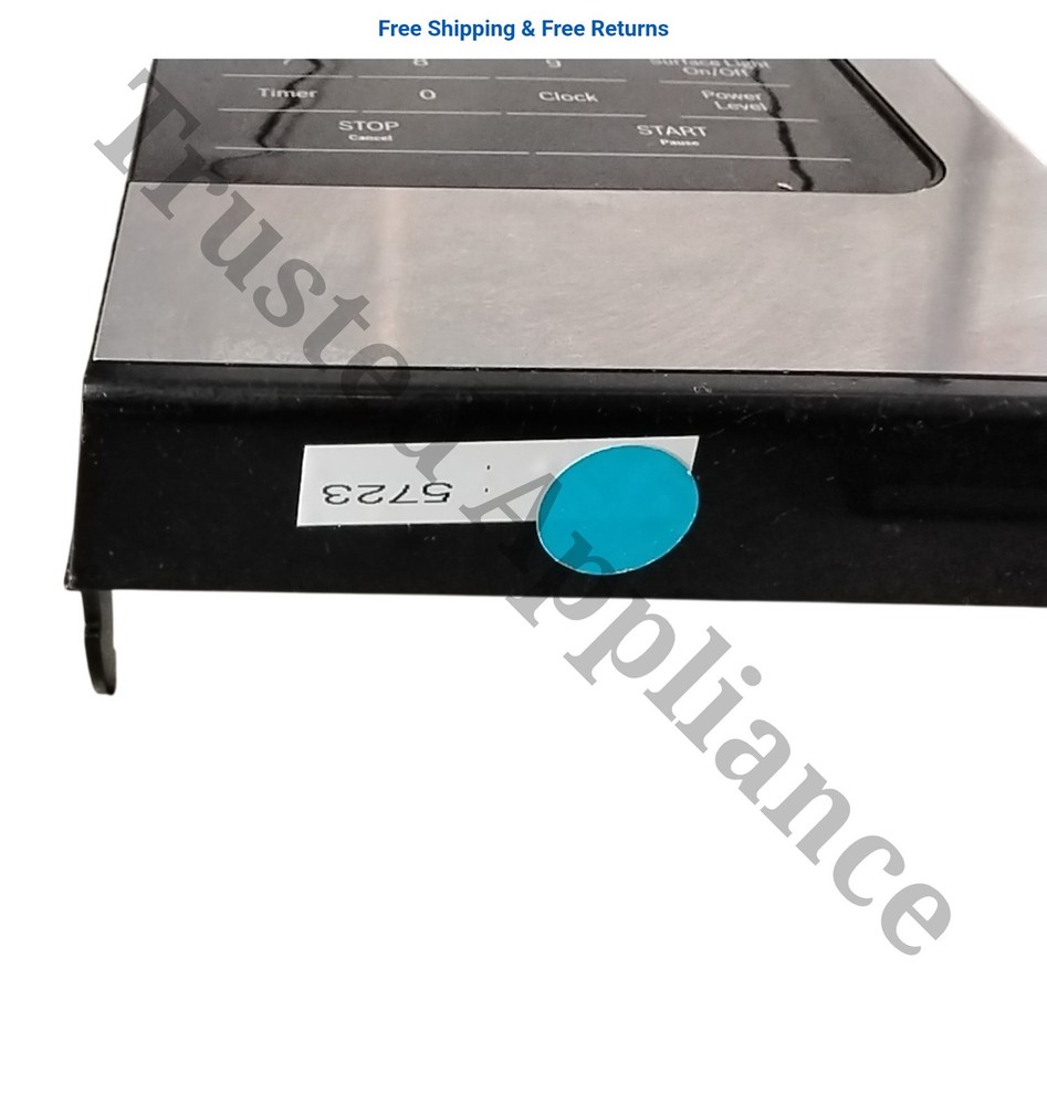 Microwave Control Panel Console 261400206780 Stainless