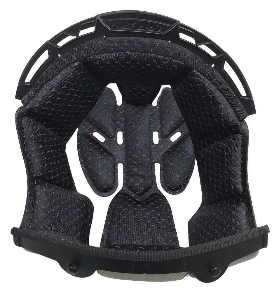 LS2 Advant Helmet Inner Top Liner Pad Black