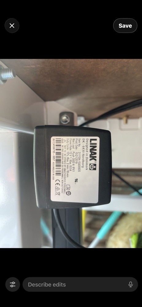 BOSTONtec White Metal Assembly Workstation Adjustable Shelves Pegboard