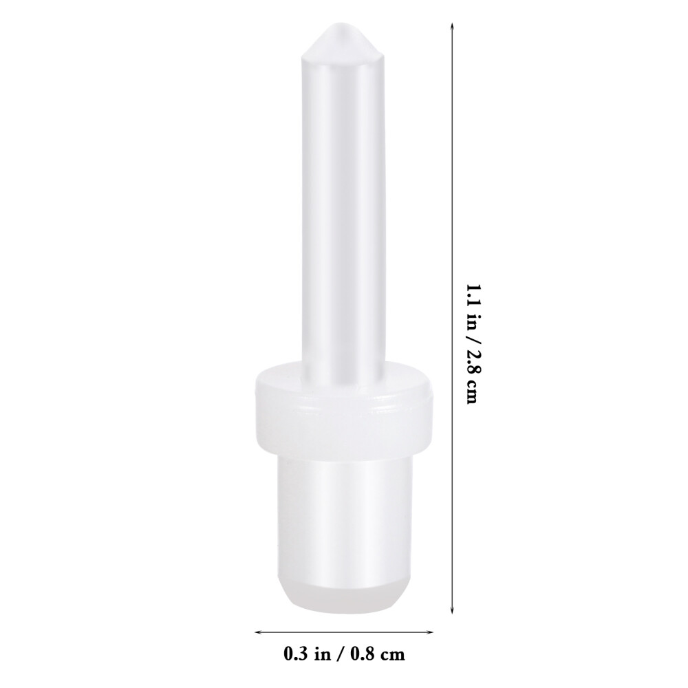 60Pcs Plastic Shutter Pin Replacements - Spring Loaded Repair