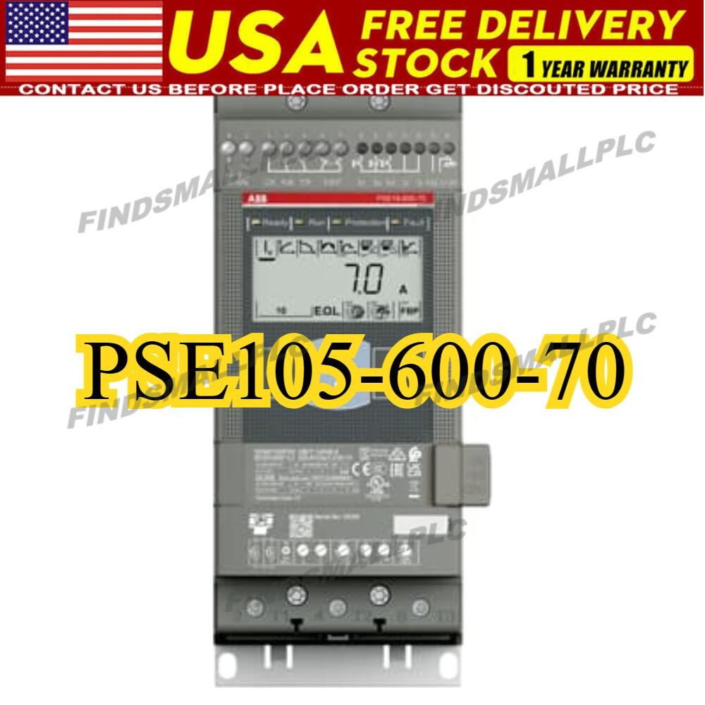 1pc ABB PSE105-600-70 Soft Starter 106A