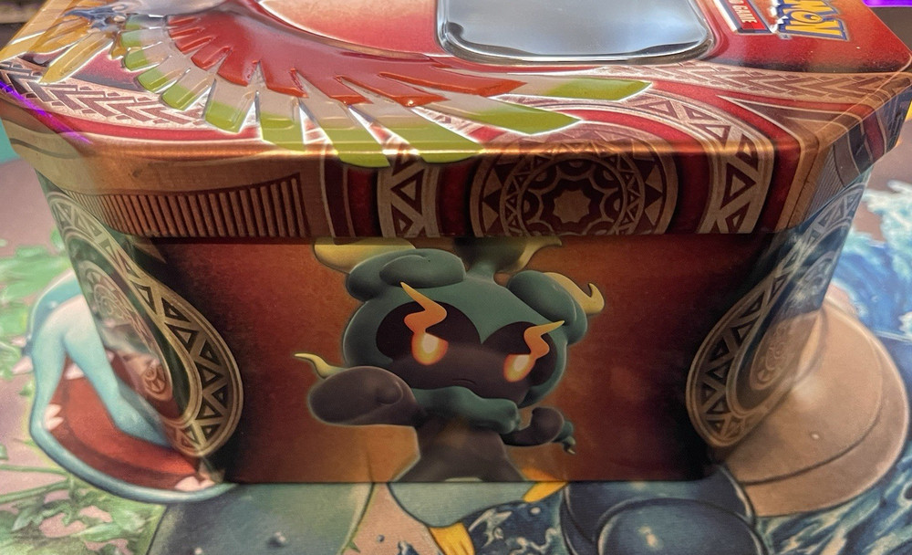 *Empty Tin* Pokemon TCG Ho-OH Empty 2017 Tin