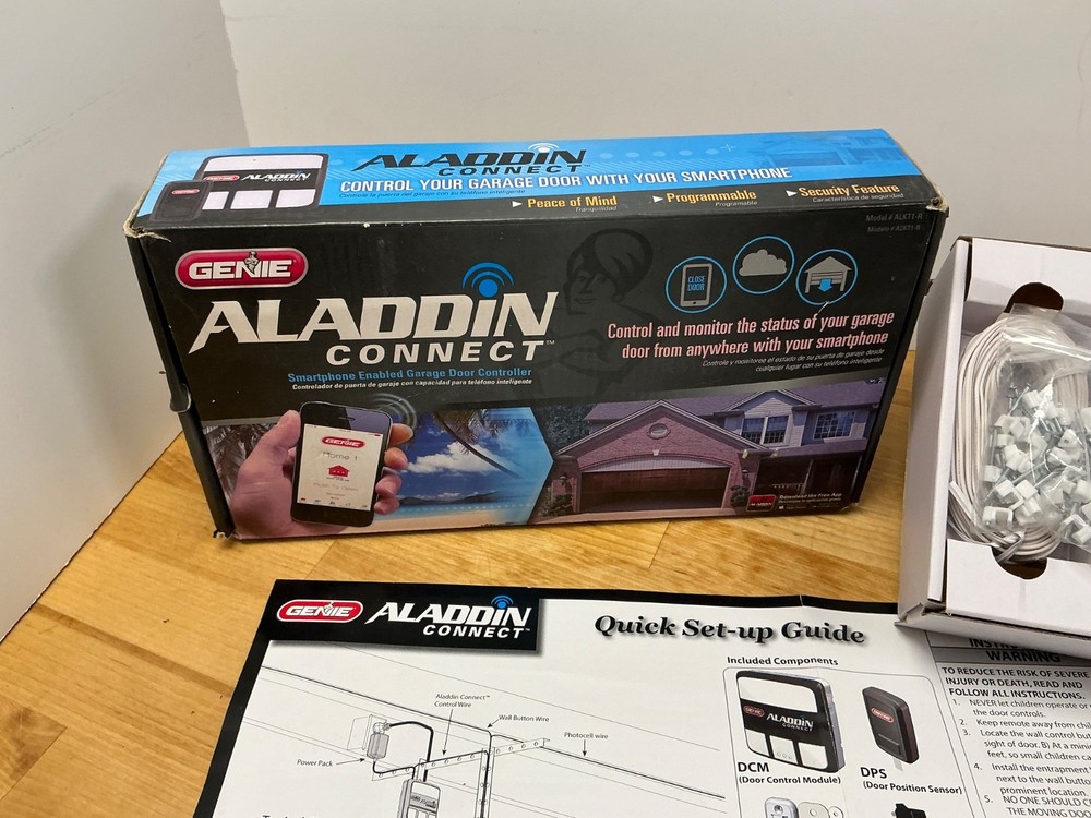 Partial Aladdin Connect® Smartphone Enabled Garage Door Controller ALDCM Partial