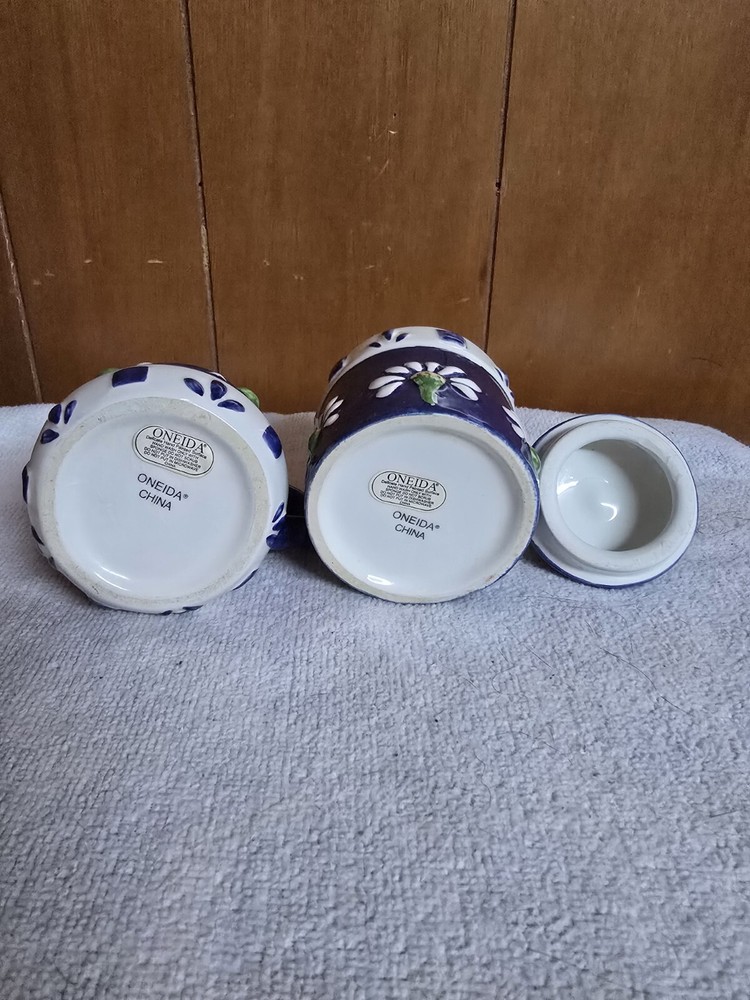 Oneida Spring Daisy Cream And Sugar Set