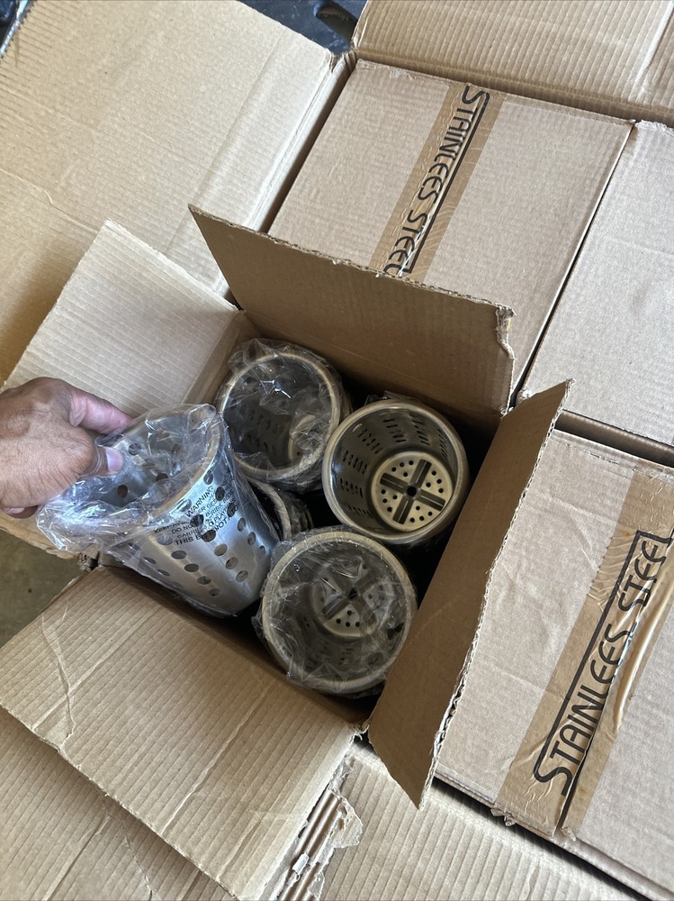 Winco Flatware Cylinder, Perforated, S/S (80 Each)