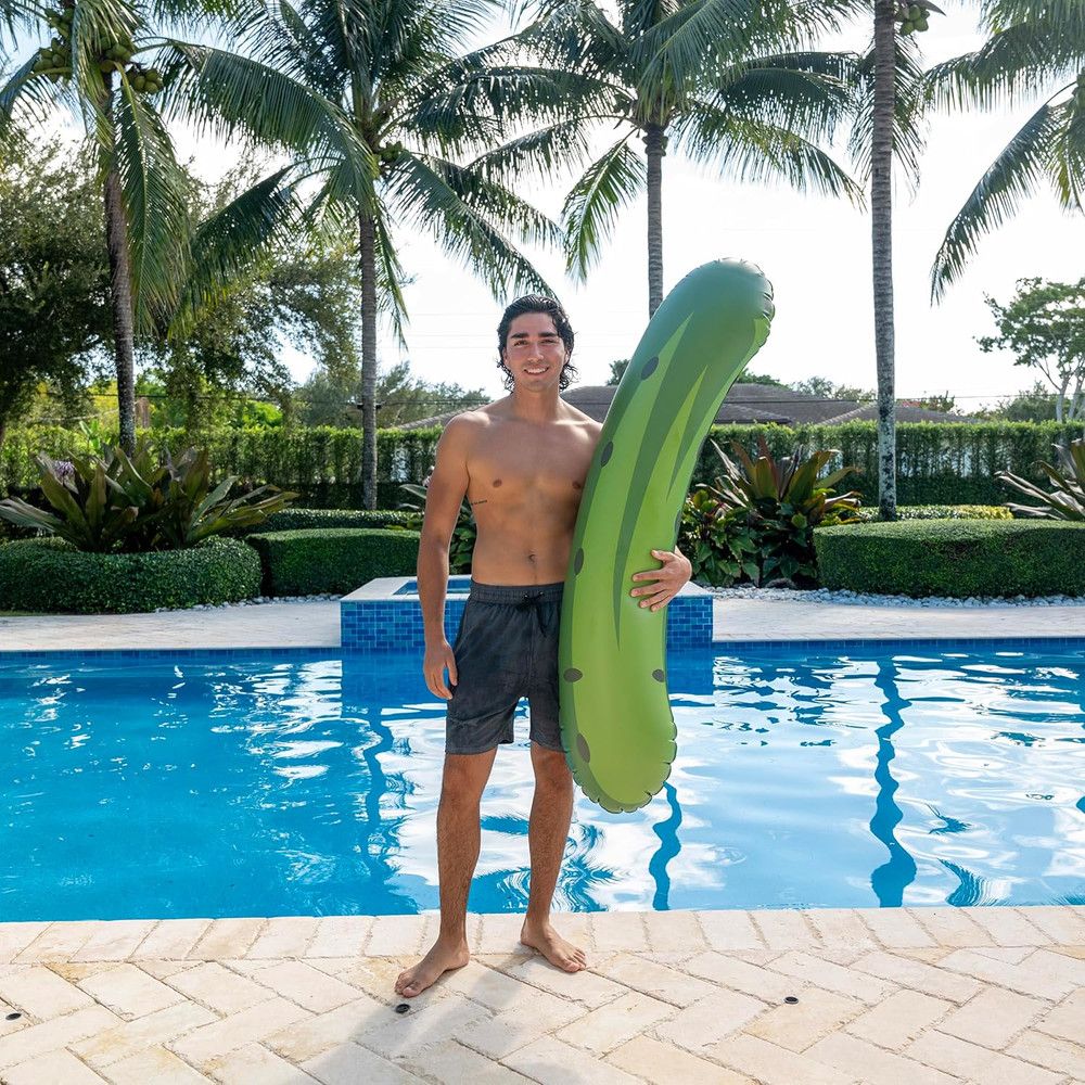 Giant Inflatable Pickle Pool Noodle