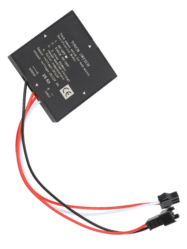 Touch Sensor Switch for LED Light Bathroom Mirror Easy and Efficient Control