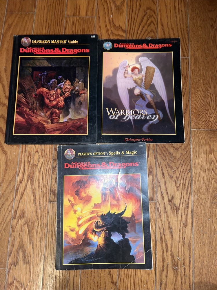 Advanced dungeons and dragons dungeon Masters guide warrior spells And Magic