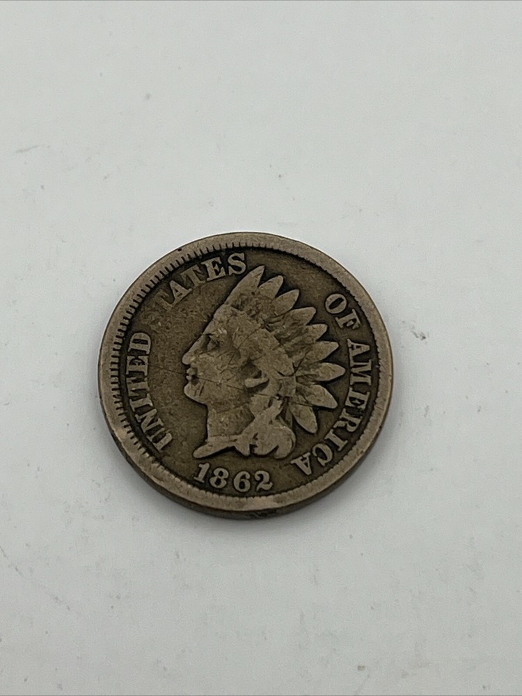 1862 INDIAN HEAD CENT