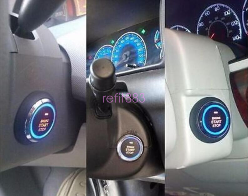Car SUV Engine Push Start Button RFID Lock Ignition Starter Driving Security Kit