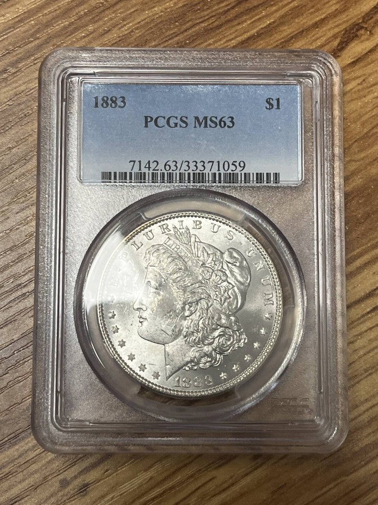 Morgan Dollar (1883) - PCGS- MS63