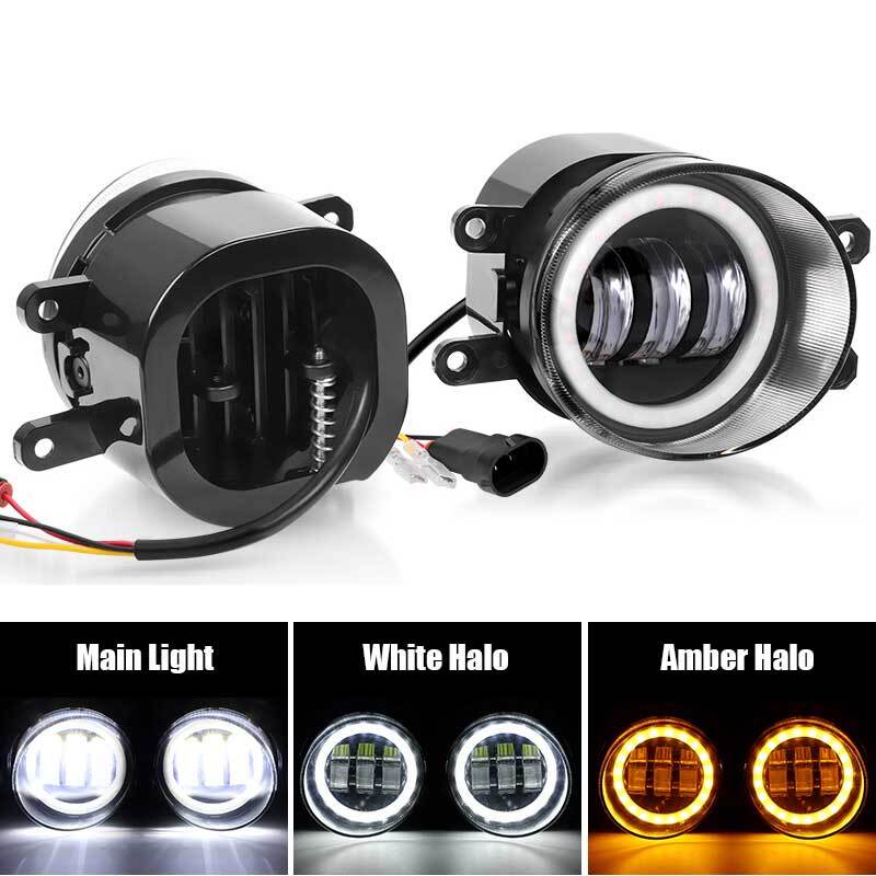 2x LED Fog Lights Bumper Driving Lamps For Toyota Corolla Camry Avalon Venza
