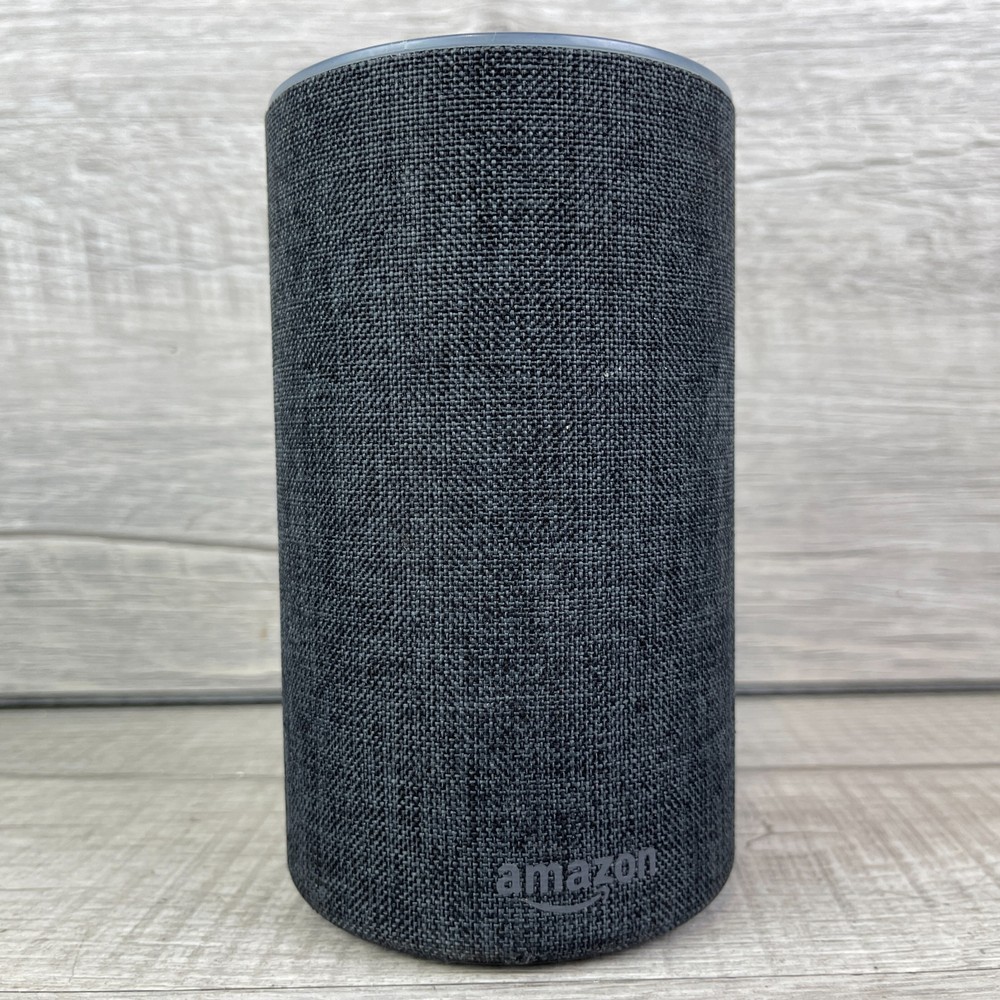 Amazon Echo (2nd Generation) Gray Wireless Alexa Enabled Bluetooth Smart Speaker